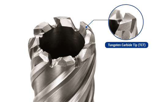 BDS HKL-N022 Carbide Tipped Core Drill 22 x 55 mm